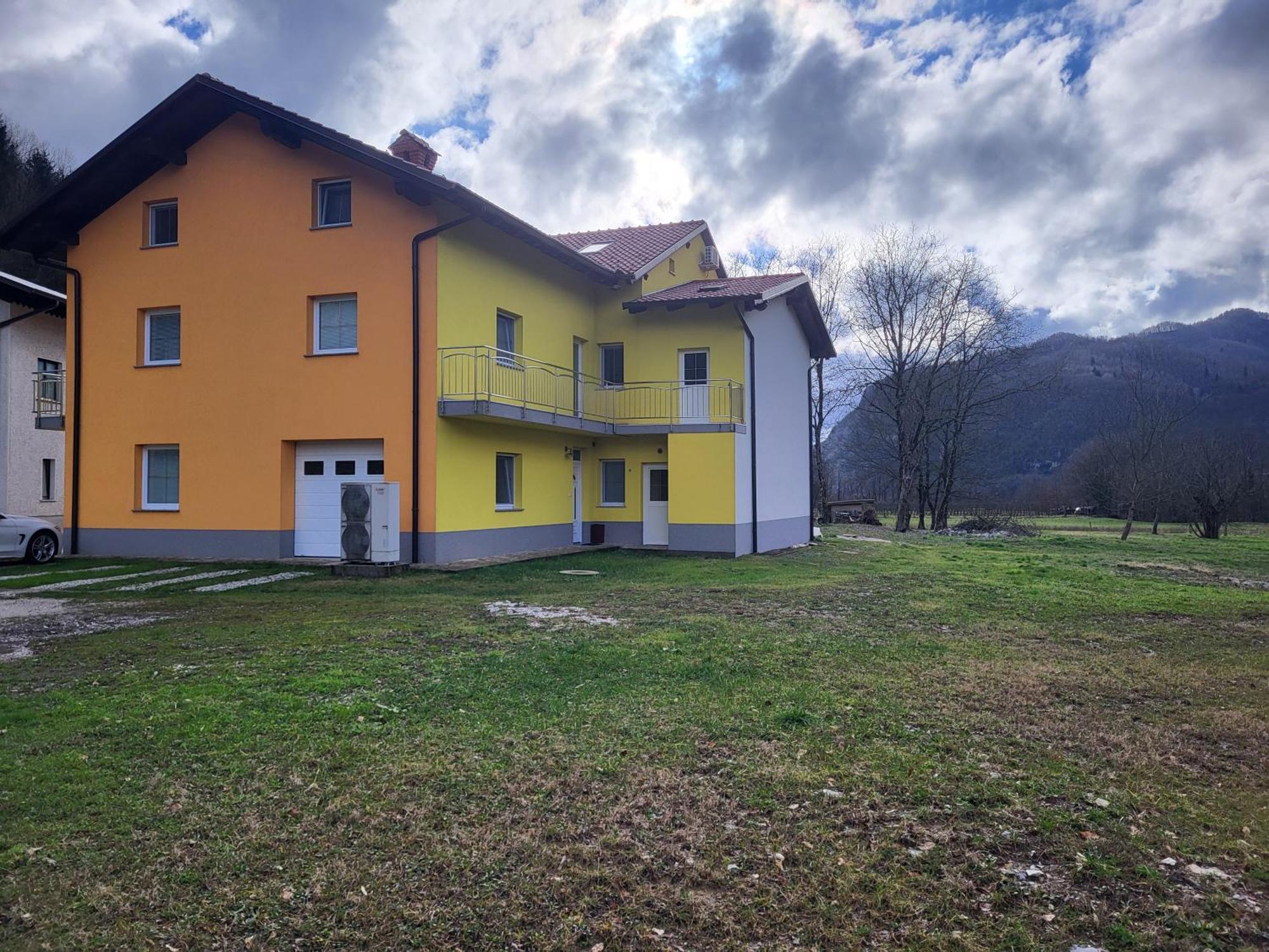 Apartma Jermol Most na Soči Екстериор снимка