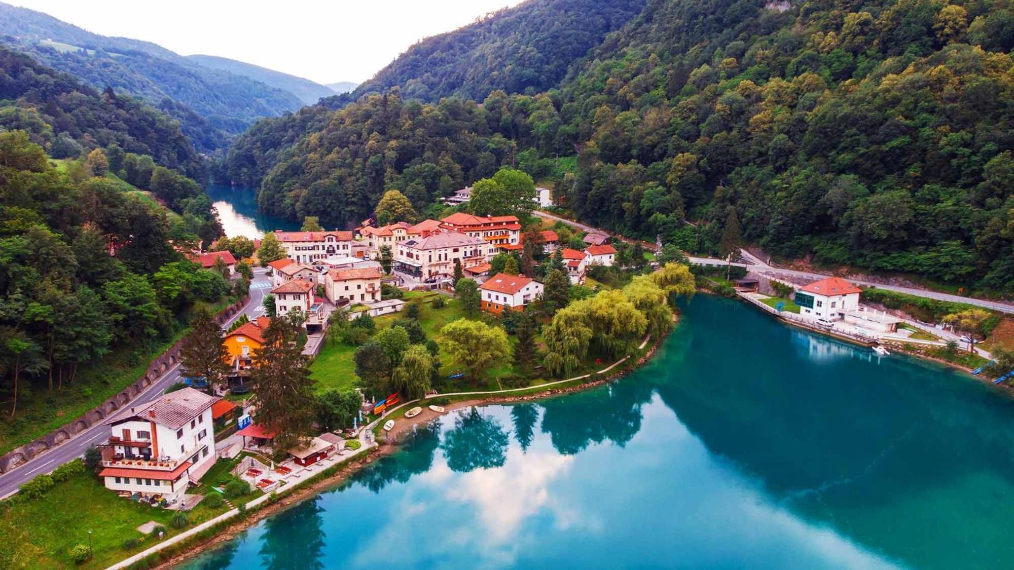 Apartma Jermol Most na Soči Екстериор снимка